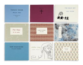 [POETRY.] Wilson, Robert (ed.). The Phoenix Bookshop Oblong Octavo Series.